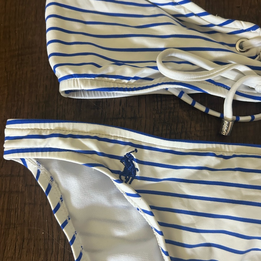 Ralph lauren bikini striped